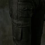 マイクロ起毛ポンチ ムラプリント多ポケットカーゴパンツ | NICOLE | 詳細画像12