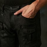 マイクロ起毛ポンチ ムラプリント多ポケットカーゴパンツ | NICOLE | 詳細画像9