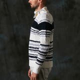 ケーブル編み衿ファスナータートルネックニット | NICOLE | 詳細画像7 