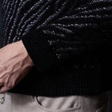 ゼブラ柄衿ファスナータートルネックニット | NICOLE | 詳細画像10 