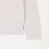 バイヤスジャガードクルーネックニット | NICOLE | 詳細画像4 