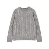 91その他2 | バイヤスジャガードクルーネックニット | NICOLE