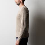 幾何学柄引き揃えJQクルーネックニット | NICOLE | 詳細画像7