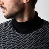 バスケットジャガードタートルネックニット | NICOLE | 詳細画像9