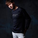 49ブラック | ストレッチポンチジェルプリント長袖Ｔシャツ | NICOLE