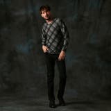 ブリスターチェックJQＶネックプルオーバー | NICOLE | 詳細画像4 