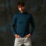 ブリスターストライプJQモックネックプルオーバー | NICOLE | 詳細画像1 