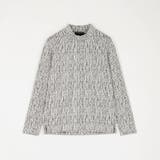 ブリスターストライプJQモックネックプルオーバー | NICOLE | 詳細画像5 