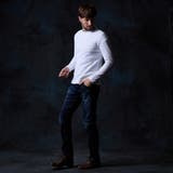 バイヤスジオメトリックモックネックプルオーバー | NICOLE | 詳細画像2 