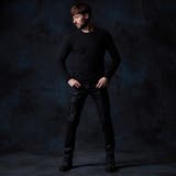 バイヤスジオメトリックモックネックプルオーバー | NICOLE | 詳細画像3 