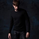 49ブラック | バイヤスジオメトリックモックネックプルオーバー | NICOLE