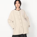 24クリーム | 【WALDO】リバーシブルコート | NICOLE