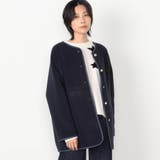 67ネイビー | 【WALDO】リバーシブルコート | NICOLE