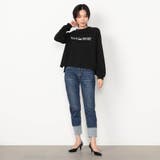 【WALDO】裾切り替えボーイフレンドデニム | NICOLE | 詳細画像2