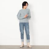 【WALDO】裾切り替えボーイフレンドデニム | NICOLE | 詳細画像3