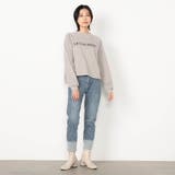 【WALDO】箔入りロゴロングTシャツ | NICOLE | 詳細画像2