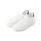 09ホワイト | レザースニーカー | NICOLE