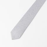 19ライトグレー | グラフィックジャカードネクタイ | NICOLE