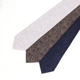 ダークフラワー ジャカードネクタイ | NICOLE | 詳細画像3 