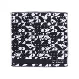 49ブラック | ジオメトリック 今治ハンドタオル | NICOLE