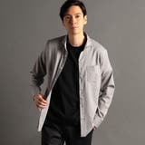 29グレー | ストレッチツイル カッタウェイカラーシャツ | NICOLE