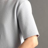 ジオメトリックブリスタージャカード クルーネックTシャツ | NICOLE | 詳細画像10 