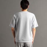 ジオメトリックブリスタージャカード クルーネックTシャツ | NICOLE | 詳細画像7 