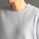 ジオメトリックブリスタージャカード クルーネックTシャツ | NICOLE | 詳細画像9 