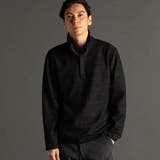 メランジダブルフェイス スタンドジッププルオーバー | NICOLE | 詳細画像1 