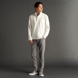 メランジダブルフェイス スタンドジッププルオーバー | NICOLE | 詳細画像2 