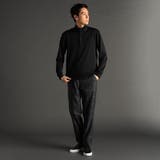 メランジジャカード スタンドジッププルオーバー | NICOLE | 詳細画像4 