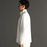 メランジジャカード スタンドジッププルオーバー | NICOLE | 詳細画像6 