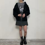 配色ステッチルーズCPOシャツ | NICOLE | 詳細画像13 