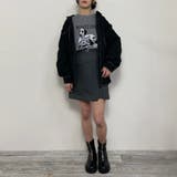 配色ステッチルーズCPOシャツ | NICOLE | 詳細画像23 