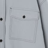 配色ステッチルーズCPOシャツ | NICOLE | 詳細画像8 