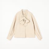 フロントタックボウタイブラウス | NICOLE | 詳細画像4 