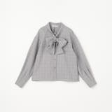 フロントタックボウタイブラウス | NICOLE | 詳細画像5 