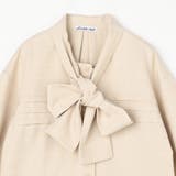 フロントタックボウタイブラウス | NICOLE | 詳細画像7 