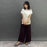 ランダムリブワイドパンツ | NICOLE | 詳細画像16