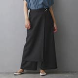 49ブラック | スカート付きパンツ | NICOLE