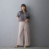 アシンメトリープリーツパンツ | NICOLE | 詳細画像15