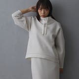 28オフホワイト | バックタックプルオーバー／ダンボールポンチ | NICOLE