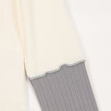 袖配色ランダムリブプルオーバー | NICOLE | 詳細画像11 