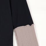 袖配色ランダムリブプルオーバー | NICOLE | 詳細画像14 