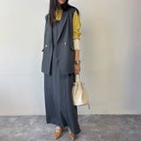 袖配色ランダムリブプルオーバー | NICOLE | 詳細画像15 