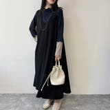 袖配色ランダムリブプルオーバー | NICOLE | 詳細画像21 