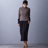 袖配色ランダムリブプルオーバー | NICOLE | 詳細画像27 