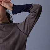 袖配色ランダムリブプルオーバー | NICOLE | 詳細画像29 