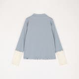 袖配色ランダムリブプルオーバー | NICOLE | 詳細画像7 