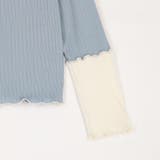 袖配色ランダムリブプルオーバー | NICOLE | 詳細画像9 